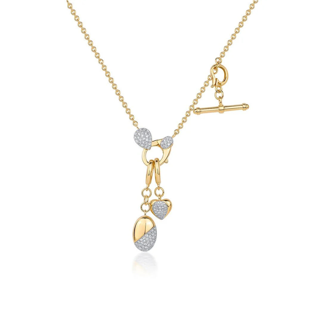 Multi-Charm Diamond Necklace