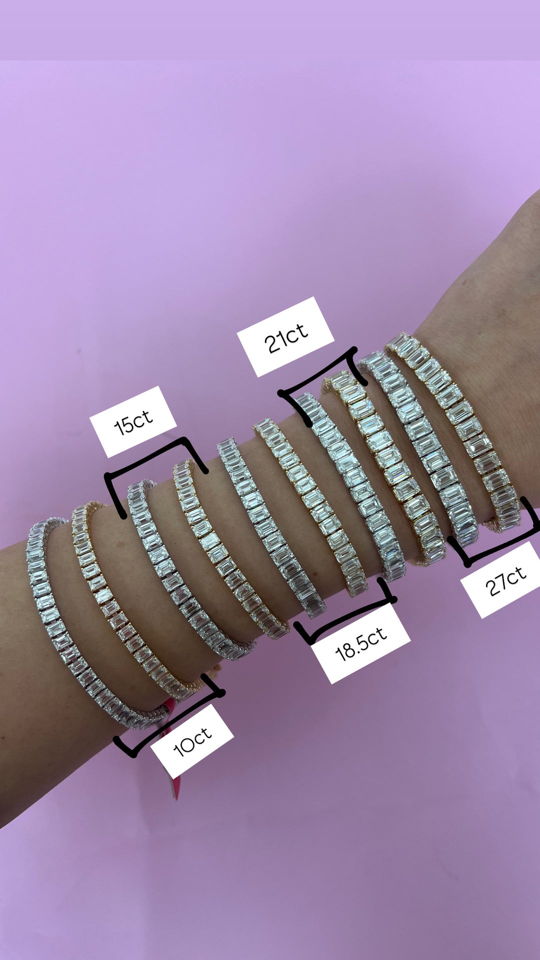 Emerald Tennis Bracelet