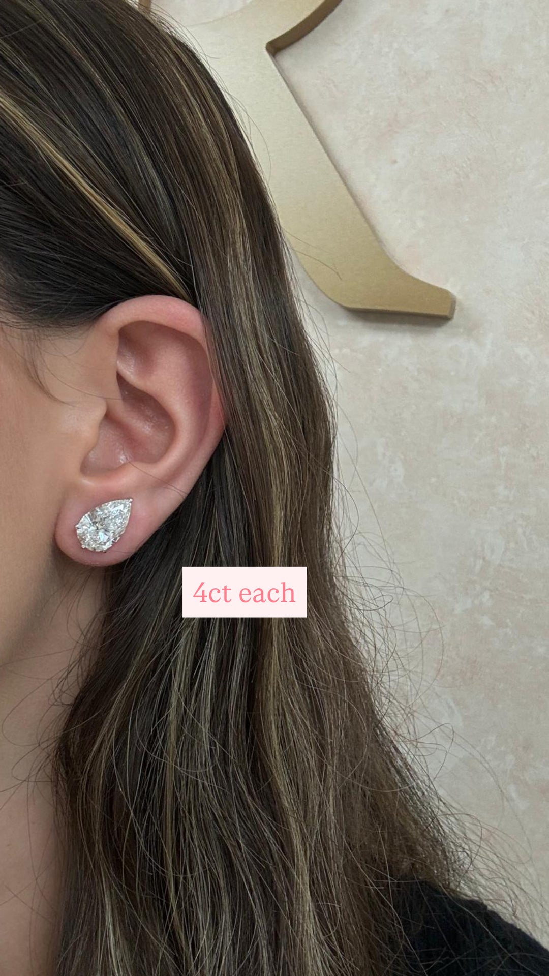 Pear Studs