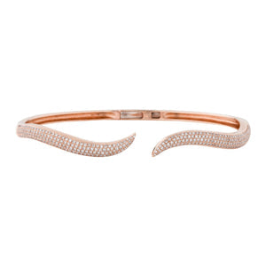 Diamond Wave Bangle