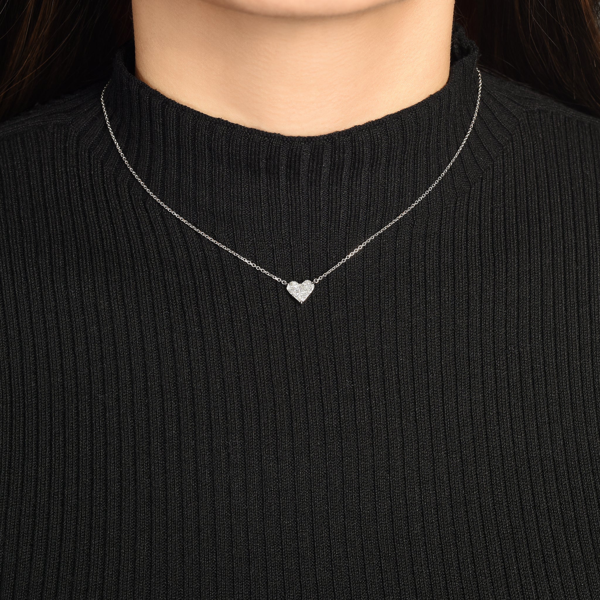 Eishes Style X Klare Illusion Heart Necklace