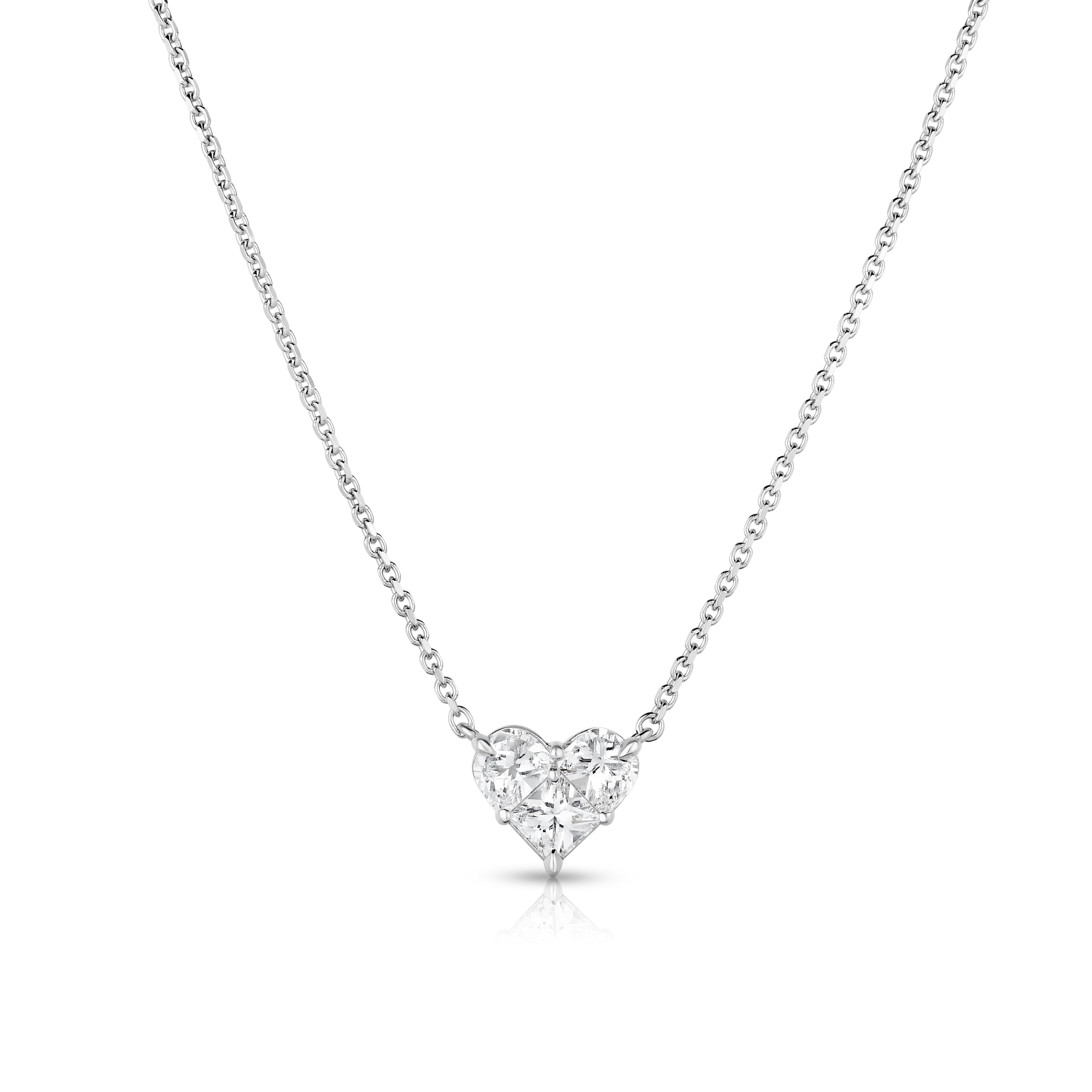 Eishes Style X Klare Illusion Heart Necklace – Klare Jewelers