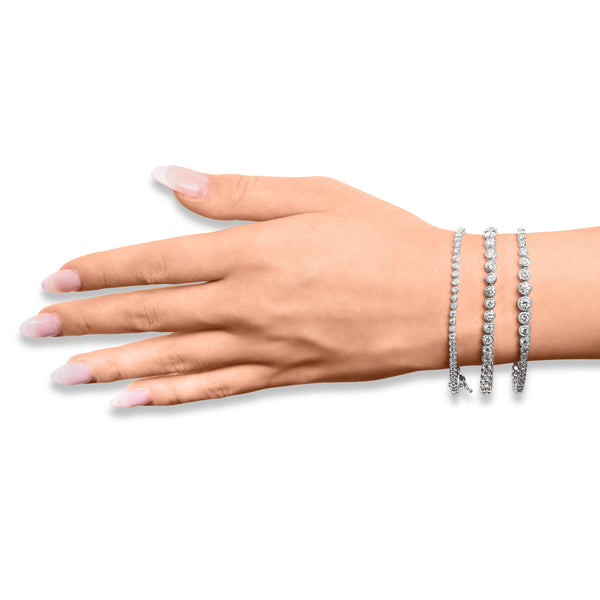 Graduated Bezel Bracelet